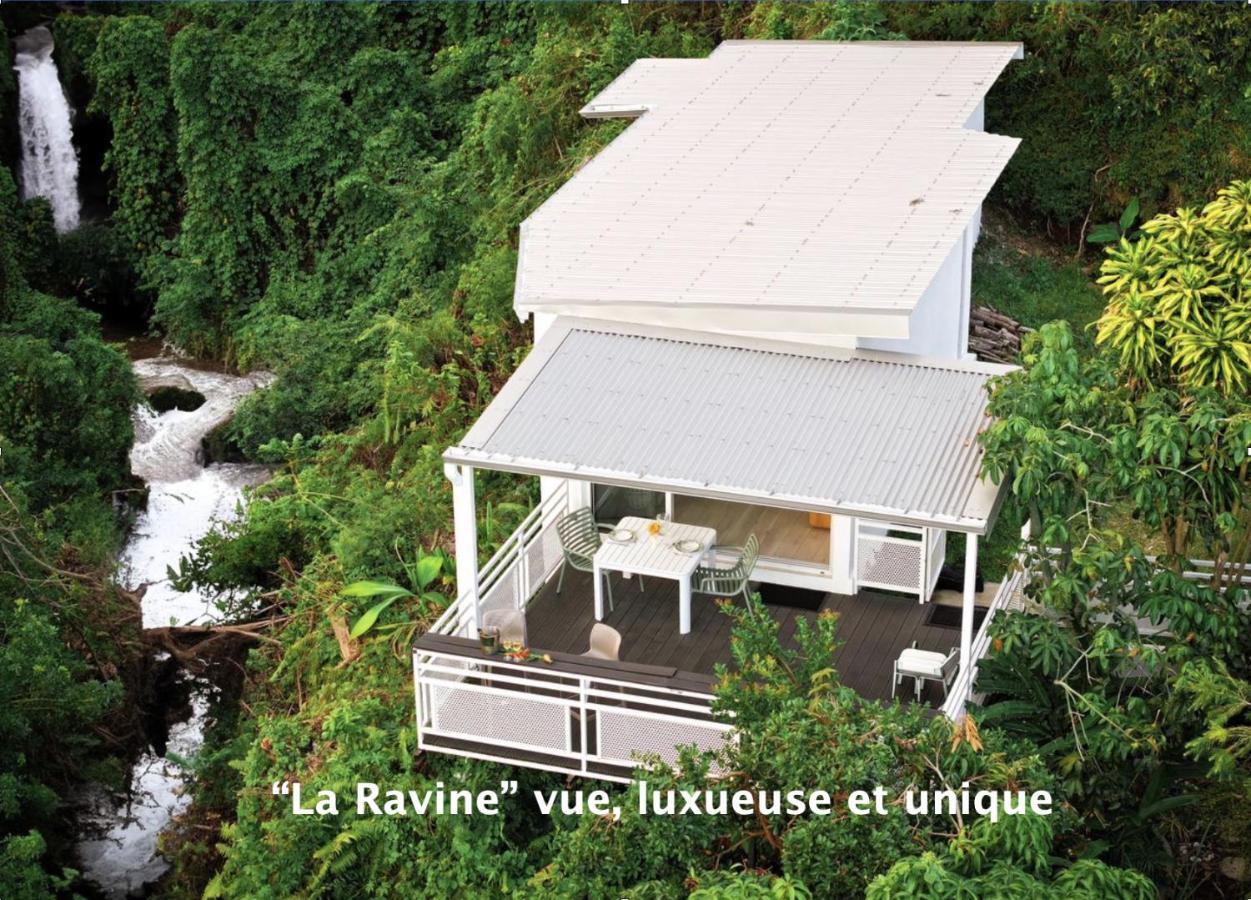 "La Ravine" Prive, Luxe, Avec Une Vue Unique Saint-Joseph Luaran gambar